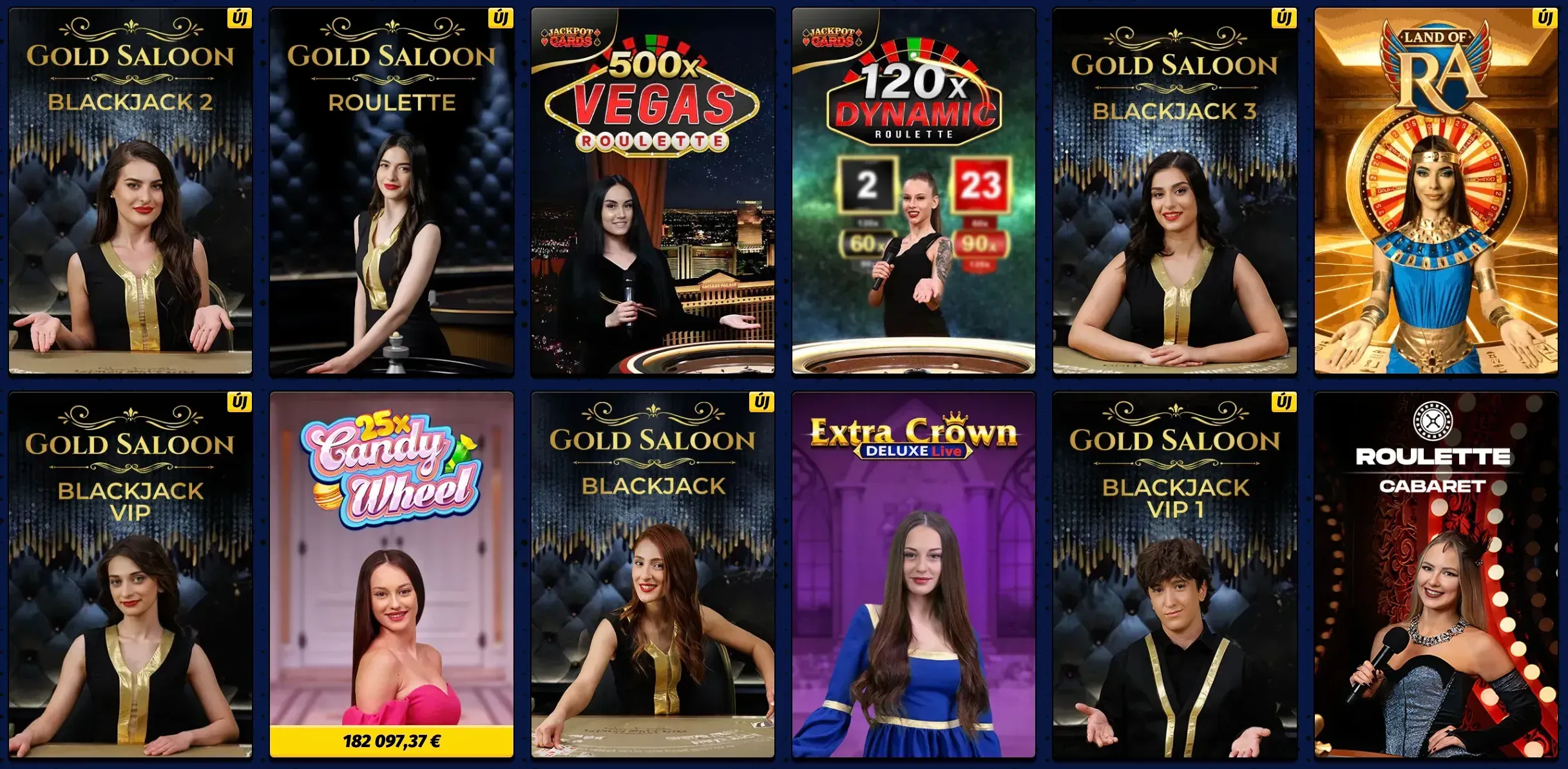 Élő kaszinó a Bigclash